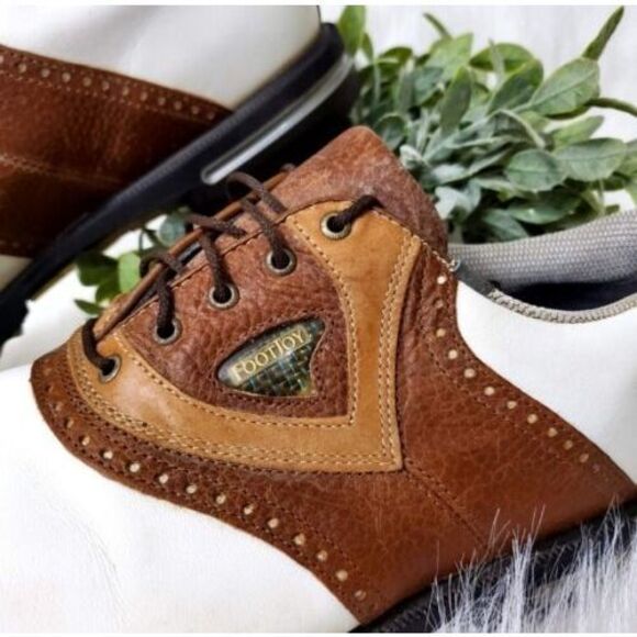 Footjoy Gel Fusion Golf Shoes Size 12 Opti-Flex IntelliTemp White Outdoor Mens - Picture 2 of 13